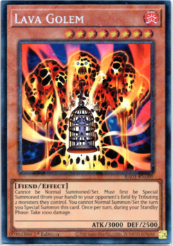 Lava Golem - RA01-EN001 - Collector's Rare - 1st Edition - Yugioh - Image 1