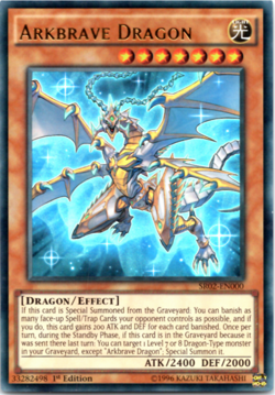 Arkbrave Dragon - SR02-EN000 - Ultra Rare - 1st Edition - Yugioh - Image 1