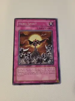 HERO SPIRIT DPK-ENSE3 LIMITED EDITION SECRET YUGIOH TCG LP - Image 1
