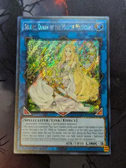 Selene, Queen of the Master Magicians RA01-EN047 Platinum Secret Rare Yugioh - Image 1