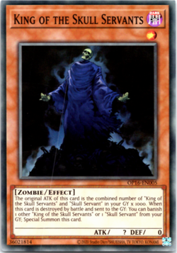 King of the Skull Servants - OP16-EN005 - Super Rare - Yugioh - Image 1