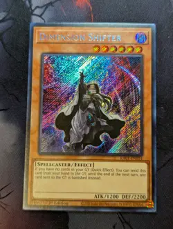Dimension Shifter RA01-EN014 Secret Rare Yugioh 25th Anniv Rarity Collection - Image 1