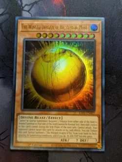 Yugioh The Winged Dragon of Ra - Sphere RA01 EN007 Ultra Rare 1st Edition NM - Image 1