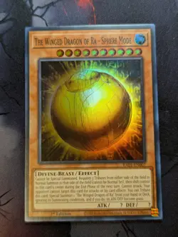 The Winged Dragon Of Ra - Sphere Mode Super Rare RA01-EN007 Yugioh - Image 1