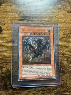 YuGiOh Judgment Dragon TU01-EN000 Unlimited Ultimate Rare - Image 1