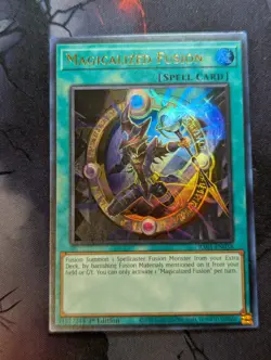 Magicalized Fusion RA01-EN058 Ultra Rare 1st Edition YuGiOh TCG Card - Image 1