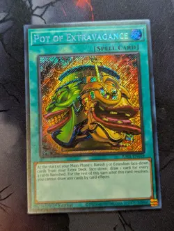 Yugioh - Pot of Extravagance - RA01-EN059 - Secret Rare - NM - Image 1