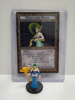 Yu-Gi-Oh Dungeon Dice Monsters - Figure & Card - Gyakutenno Megami - Image 1