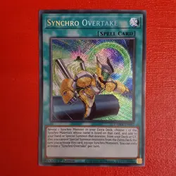 Yugioh Synchro Overtake DAMA-EN067 1st Edition - Image 1