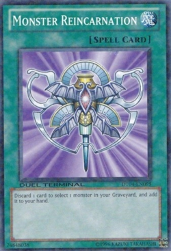 Yugioh! Monster Reincarnation DT04 Duel Terminal Normal Parallel Rare Unl NM - Image 1