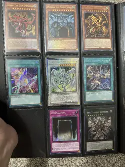 Yu-Gi-Oh Trading Cards Binder Yu-Gi-Oh Collectible Card Set - Image 3