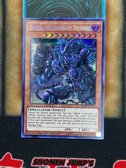 Yugioh Exodia, The Legendary Defender TN19-EN003 Secret Rare Limited Edition LP - Image 1