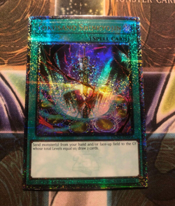 *** TOKUSANO SHINKYOJIN *** QUARTER CENTURY SECRET RARE DUNE-EN064 YUGIOH! - Image 1