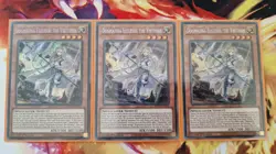 YuGiOh! Dogmatika Ecclesia, The Virtous MP21-EN101 x3 Prismatic Secret Rare - Image 1