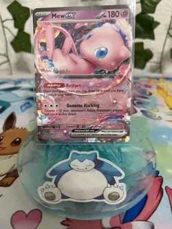 Mew EX 2024 World Championship Pokemon Card NM - Image 1