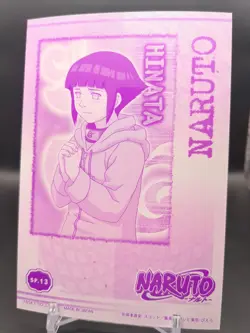 Hinata Hyuga #SP.13 Holo NARUTO Bromide Collection Card BIG Ensky 2005 Japan A1 - Image 2