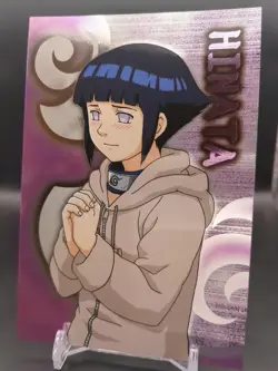 Hinata Hyuga #SP.13 Holo NARUTO Bromide Collection Card BIG Ensky 2005 Japan A1 - Image 3