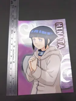 Hinata Hyuga #SP.13 Holo NARUTO Bromide Collection Card BIG Ensky 2005 Japan A1 - Image 4