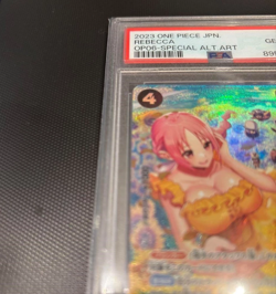 One Piece Card PSA 10 Rebecca SR SP OP05-091 Special Rare Mint - Image 2