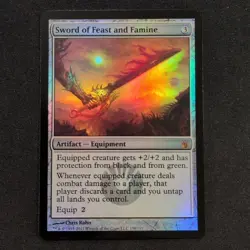 Mtg Feast And The Sword Of Hunger Mbs Foil English Version - Image 1