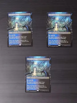 Mtg Magic The Gathering Groom Lake'S Boundary English Version Of 3 Borderless Sh - Image 1