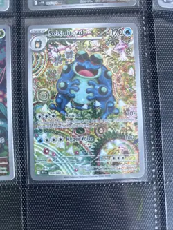 POKEMON TCG SEISMITOAD 105/086 ILLUSTRATION RARE SV: BLACK BOLT - Image 2