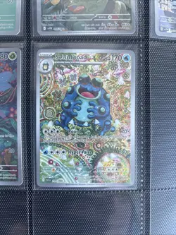 POKEMON TCG SEISMITOAD 105/086 ILLUSTRATION RARE SV: BLACK BOLT - Image 3