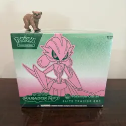 Pokemon TCG S&V Paradox Rift Iron Valiant Pokemon Center Elite Trainer Box ETB - Image 1