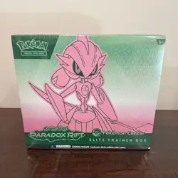 Pokemon TCG S&V Paradox Rift Iron Valiant Pokemon Center Elite Trainer Box ETB - Image 2
