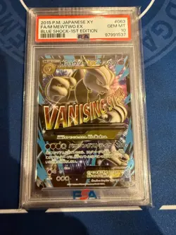 M Mewtwo Ex Psa10 Pokemon Card Authentication Product - Image 1