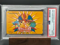 Psa10 Telephone Card Pokemon Center 3Rd Anniversary Charizard Kamex Fushigibana - Image 1