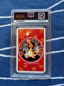 Pokemon Playing Cards Red Kirike Trump Mapamp Psa10 - Image 2
