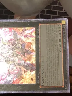 Yugioh Number C101: Silent Honor DARK - LVAL-EN046 - 1st Ed Ultimate Rare Played - Image 4