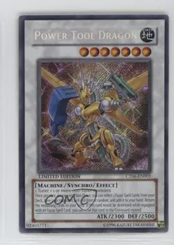 Power Tool Dragon YuGiOh Series 6 Collectors Tins Limited Edition Promo 1e8j - Image 1