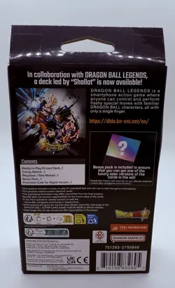 Bandai CG: Dragon Ball Super Card Game Fusion World Starter Deck Shallot FS09 - Image 2
