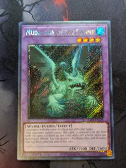 Mudragon of the Swamp RA01-EN028 Platinum Secret Rare Yugioh 25th Anniv - Image 1