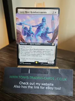 MTG 0098 Grey Host Reinforcements Extended Art [Commander Tales of Middle-Earth] - Image 1