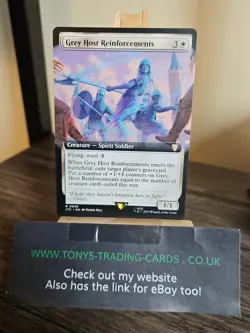 MTG 0098 Grey Host Reinforcements Extended Art [Commander Tales of Middle-Earth] - Image 3