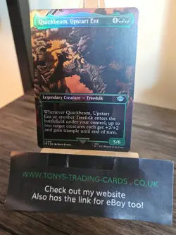 MTG Quickbeam, Upstart Ent 0419 (Foil Borderless) Tales Of Middle Earth - Image 2