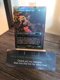 MTG Quickbeam, Upstart Ent 0419 (Foil Borderless) Tales Of Middle Earth - Image 5