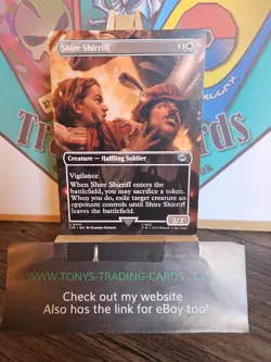 MTG Shire Shirriff 0441 (Borderless) [Tales of Middle-Earth, Near Mint]​ - Image 2