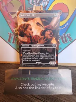 MTG Shire Shirriff 0441 (Borderless) [Tales of Middle-Earth, Near Mint]​ - Image 3