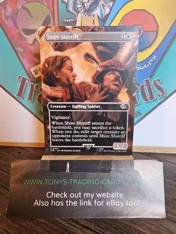 MTG Shire Shirriff 0441 (Borderless) [Tales of Middle-Earth, Near Mint]​ - Image 4