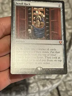 Magic The Gathering MTG SCROLL RACK Commander Legends NM Near Mint - Image 3