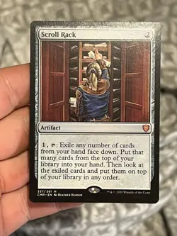 Magic The Gathering MTG SCROLL RACK Commander Legends NM Near Mint - Image 5