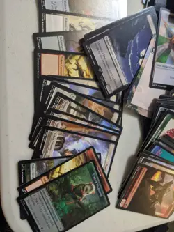 500+ MTG Magic the Gathering Tokens Unpicked In Mtg Box Fat Pack Foils Angels - Image 3