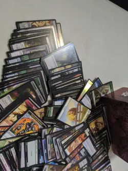 500+ MTG Magic the Gathering Tokens Unpicked In Mtg Box Fat Pack Foils Angels - Image 5