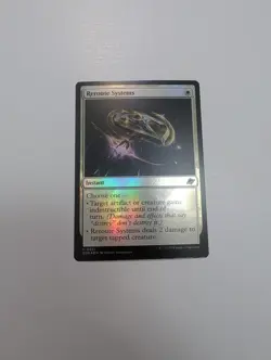 MTG - Reroute Systems (Foil) - Edge of Eternities NM/M Condition - Image 1