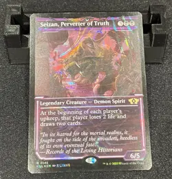 Seizan, Perverter of Truth #145 MUL Rare HALO FOIL Magic MTG - Image 1