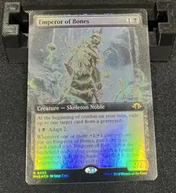 Emperor of Bones #453 MH3 Extended Art Rare FOIL Modern Horizons 3 Magic MTG - Image 1